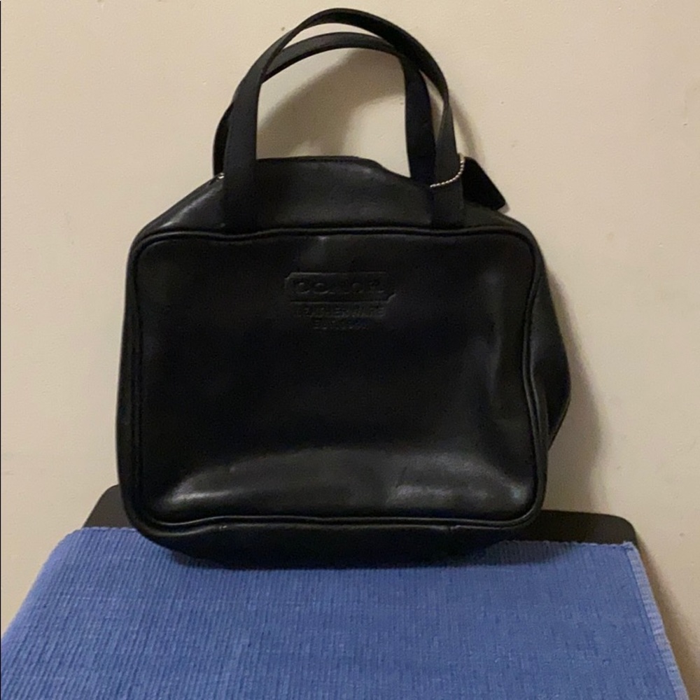 Coach toiletry, cosmetic bag.